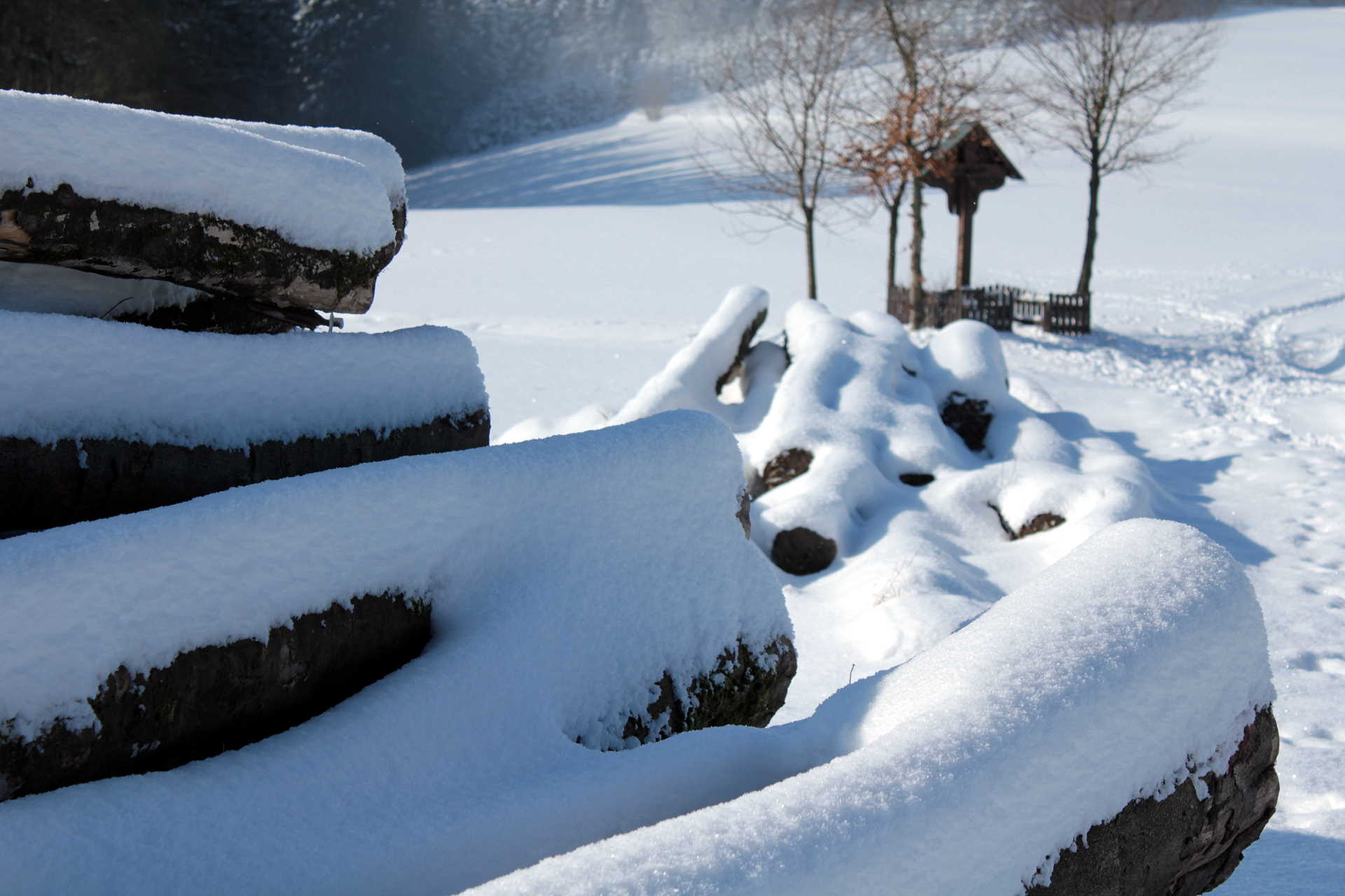 Winter in Faulebutter © Foto: Landgasthof Rademacher